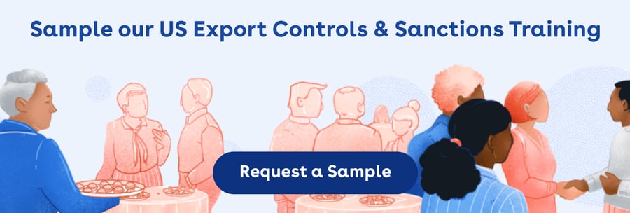 Sample Training: Export Controls